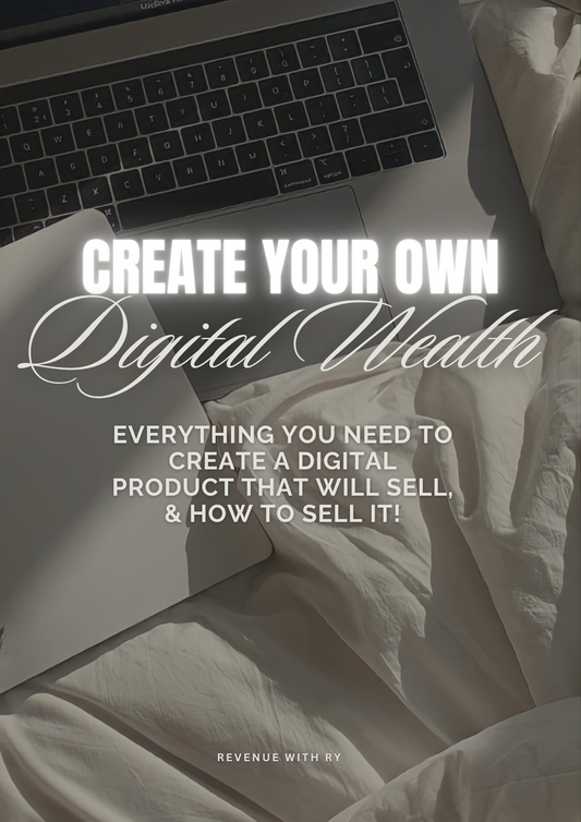 Create Your Own Digital Product Guide + Workbook