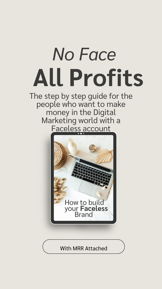 Learn Faceless Digital Marketing Ebook