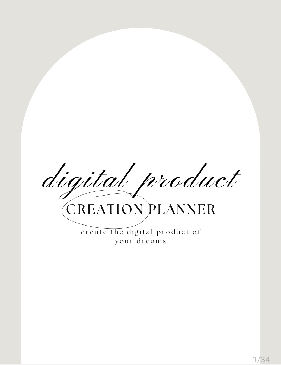 Create Your Own Digital Product Guide + Workbook