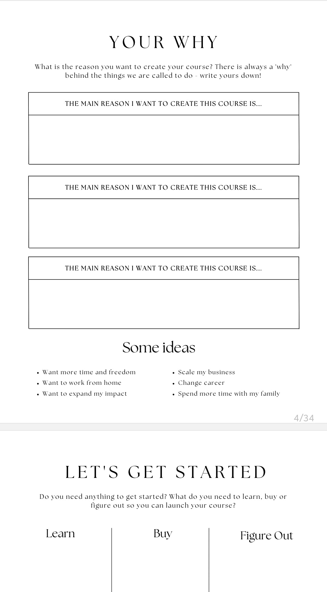 Create Your Own Digital Product (Workbook Only)